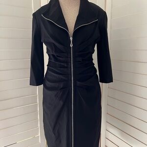 Joseph Ribkoff black body con dress size 12